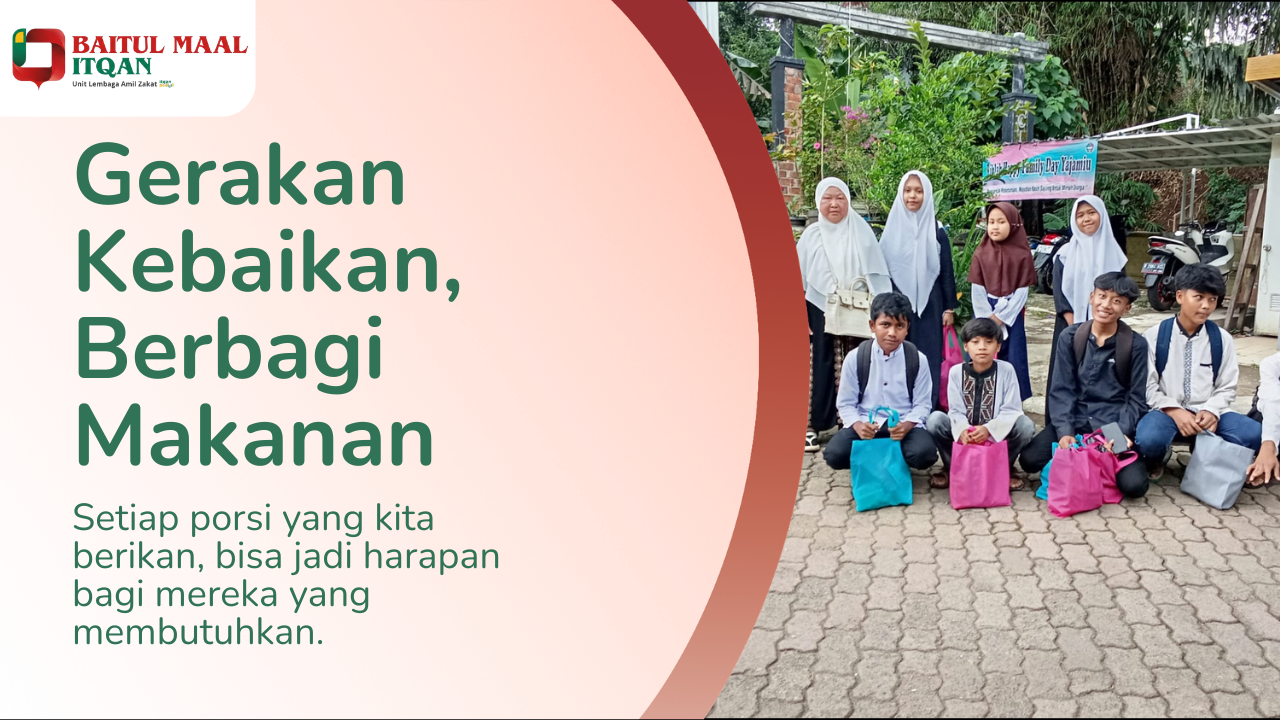 Berbagi Makanan, Berbagi Kebahagiaan!