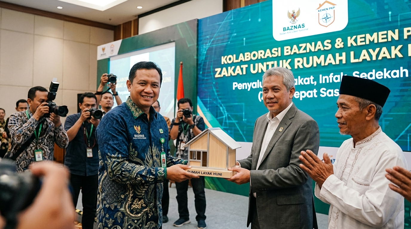 Gandeng Kemen PKP, BAZNAS Agresif Dorong Dana Zakat untuk Rumah Layak Huni