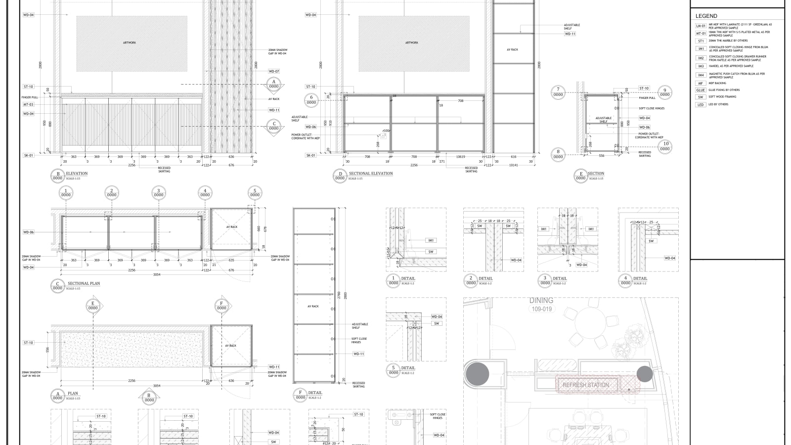 Interior Elevations
