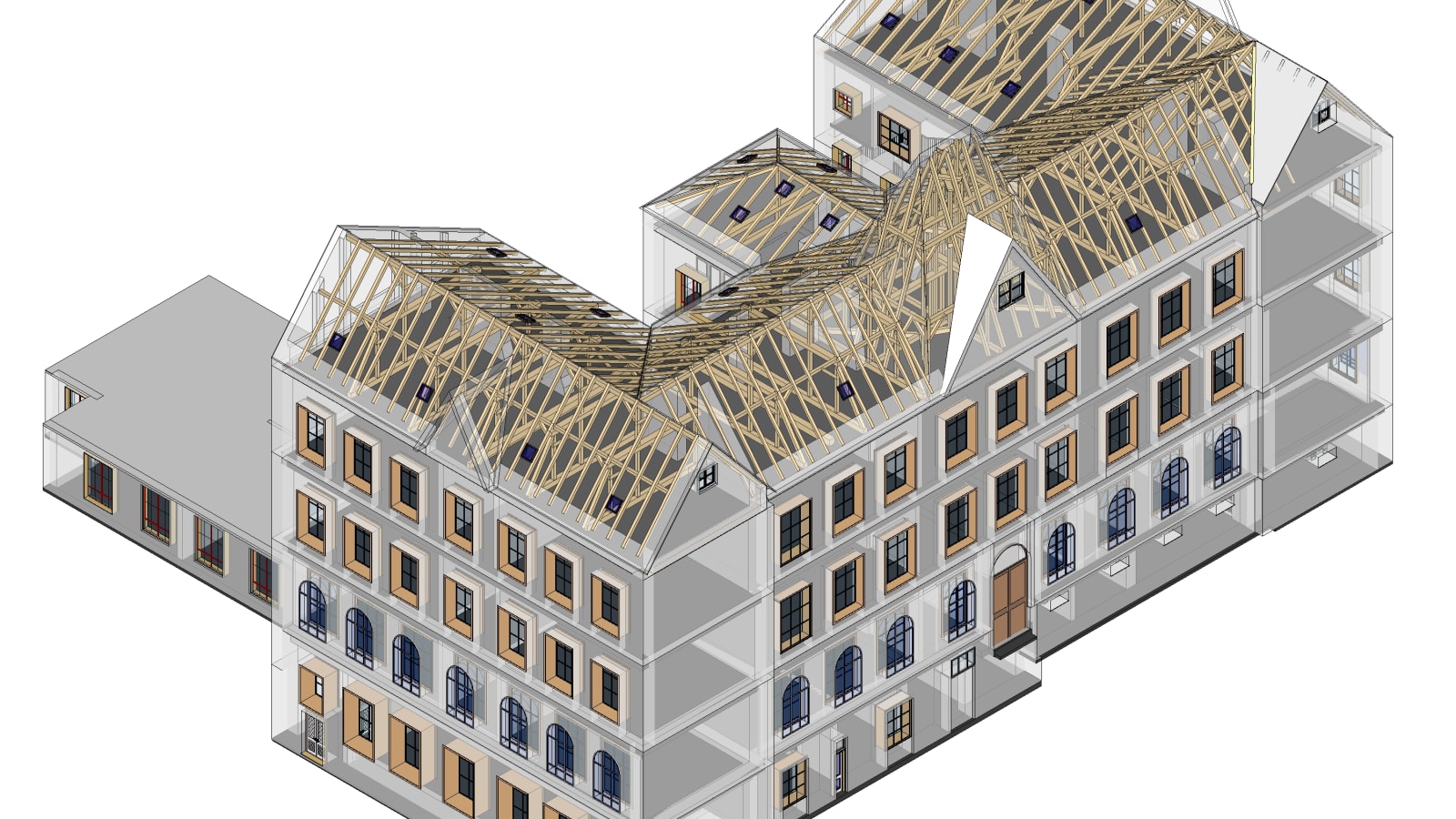 Neo-Classical Courtyard Block