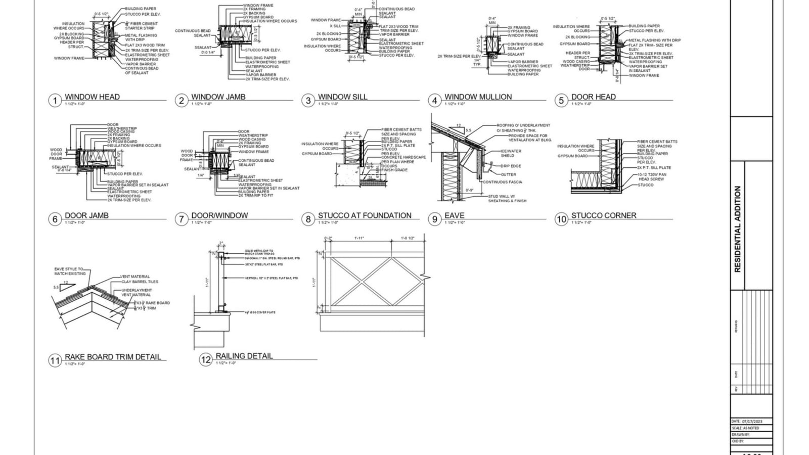 Construction Documentation