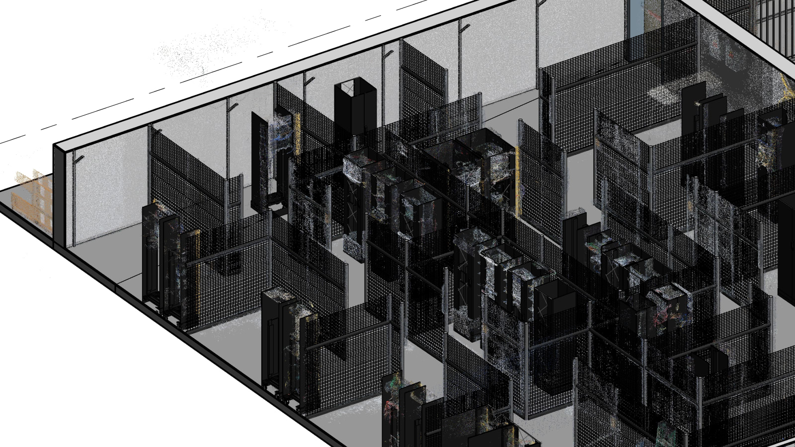 Data Centre Scan to BIM