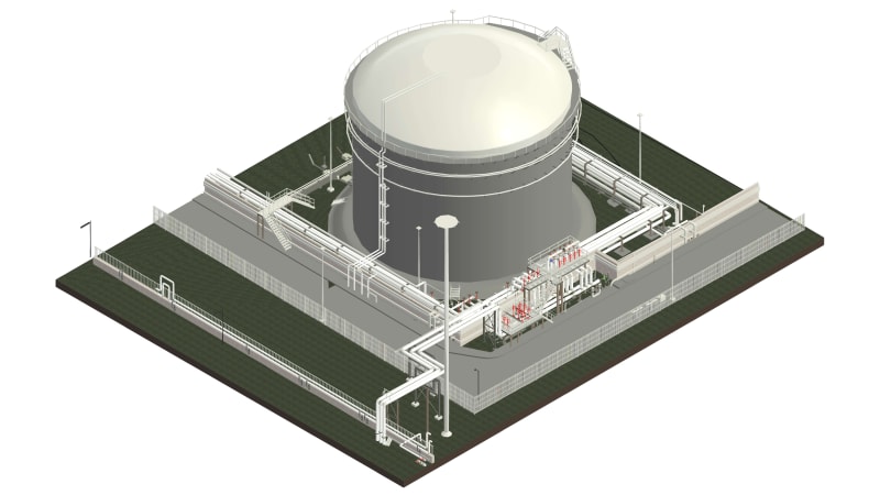 Oil Refinery As-Built Documentation