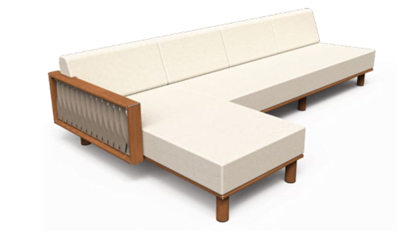 Custom Modular Sofa Revit Family