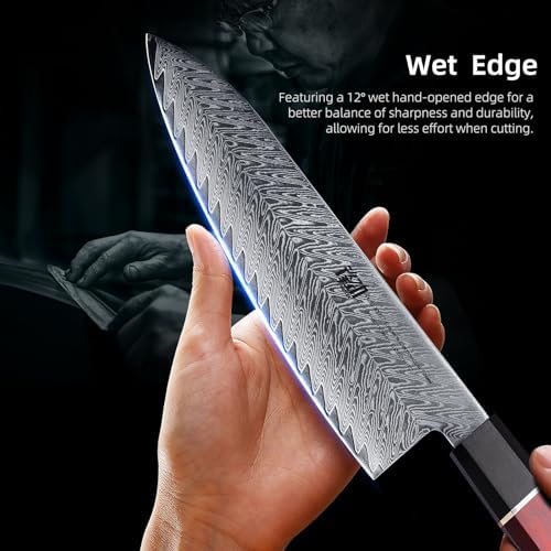 Vue 4 de Findking Couteau De Chef