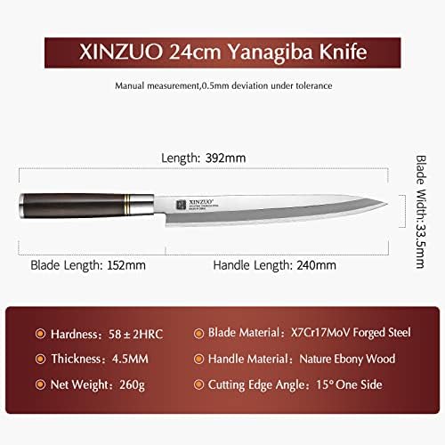 Vue 6 de Xinzuo Acier Inoxydable Cm