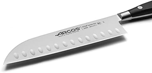 Vue 5 de Arcos Couteau Santoku Professionnel