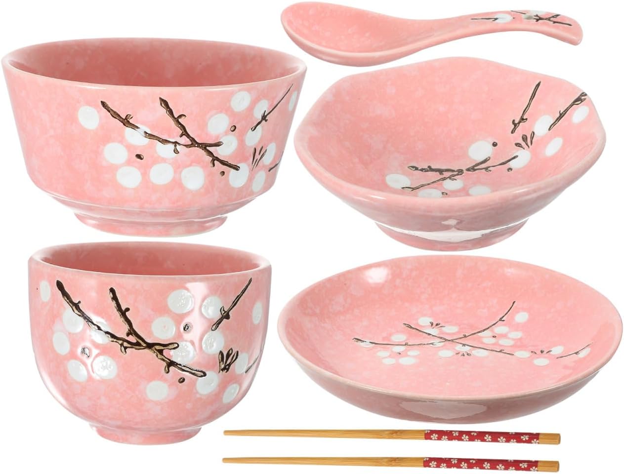 Lot De Assiettes Japonaises