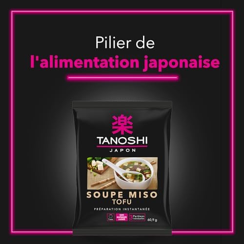 Vue 2 de Tanoshi Soupe Miso Tofu