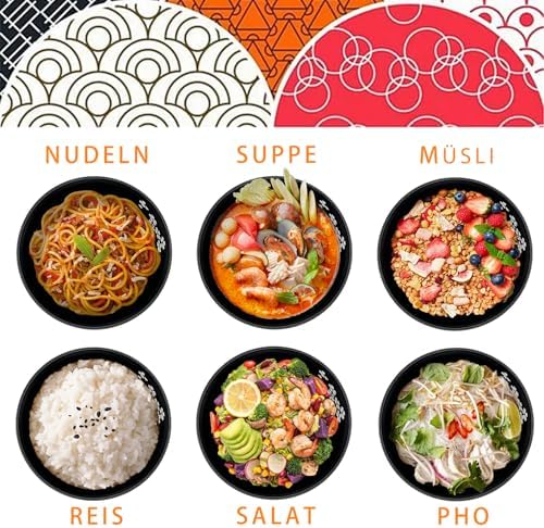 Vue 4 de Ramen Bol En Ceramique