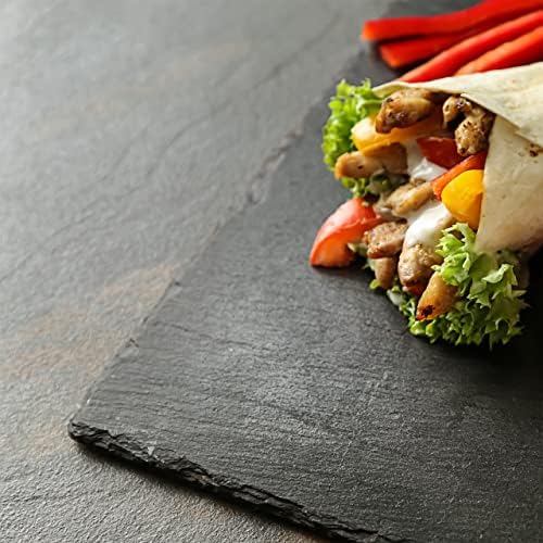 Vue 3 de Relaxdays Assiette En Ardoise