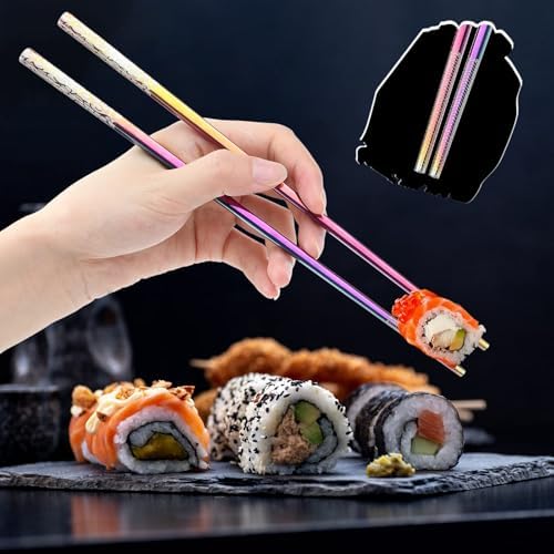 Vue 4 de Coffret Cadeau Baguettes Japonaises
