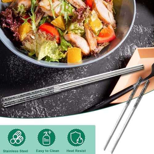 Vue 5 de Dongda Paires Couple Baguettes