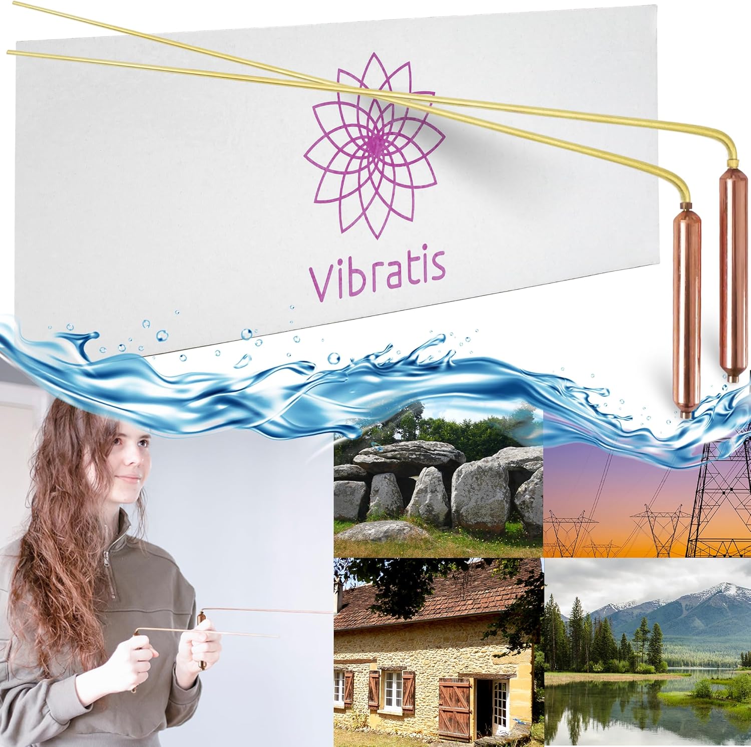 Vibratis Baguettes De Sourcier