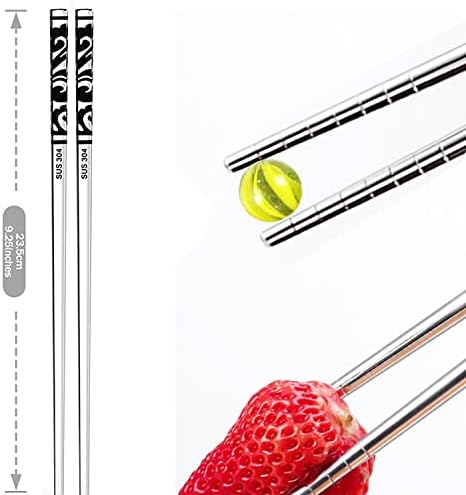 Vue 2 de Qmha Baguettes Reutilisables En