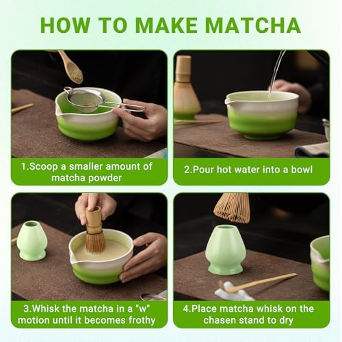 Vue 4 de Wqdd Stanpet Pieces Matcha