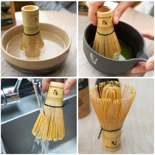 Vue 4 de Fouet Matcha En