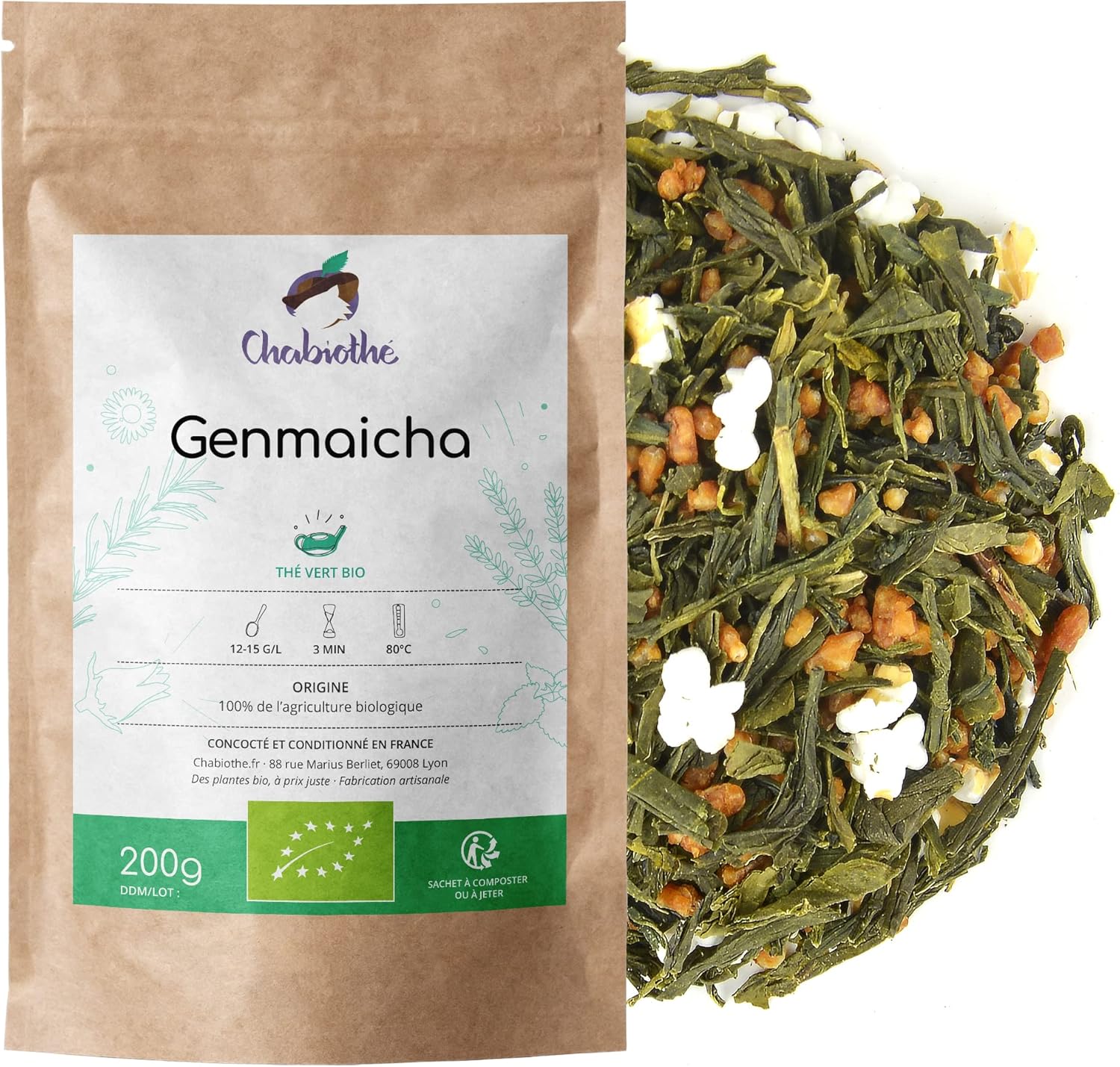 Chabiothe The Vert Genmaicha