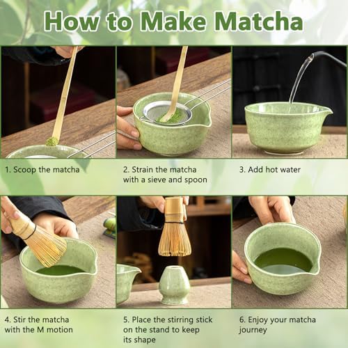 Vue 4 de Tebokhad Matcha Kit Pieces