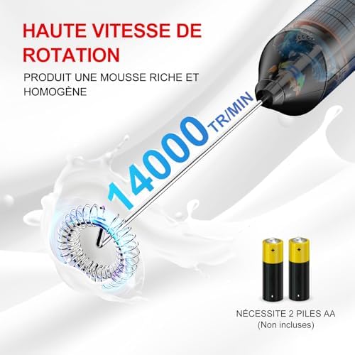 Vue 2 de Bonsenkitchen Mousseur Lait