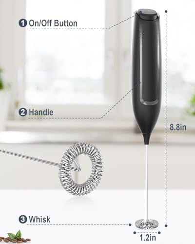 Vue 6 de Mousseur Lait Electrique