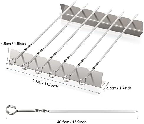 Vue 7 de Homealexa Set De Brochettes