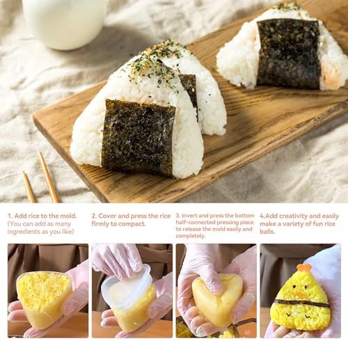 Vue 6 de Aimeke Pieces Moule Onigiri