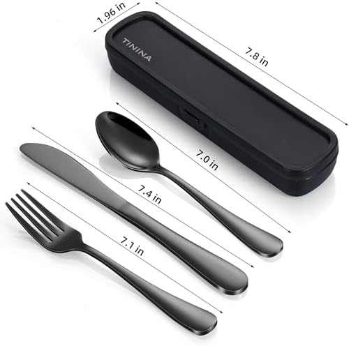 Vue 6 de Couverts Lunch Box De