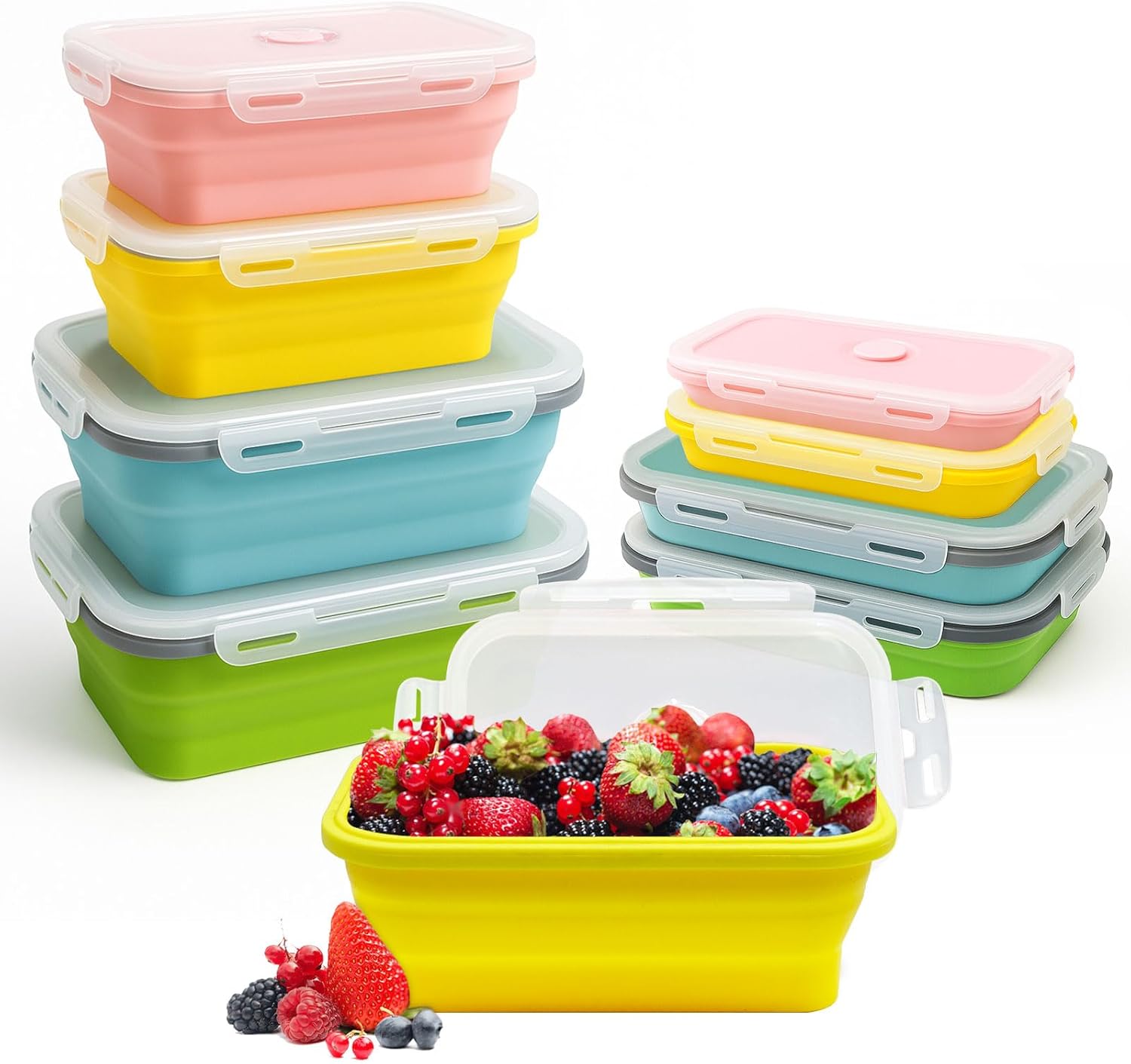 Druuzyl Boites Bento Pliables