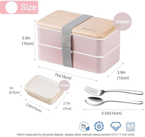 Vue 6 de Boite Bento Repas Boite