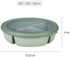 Vue 6 de Mepal Bol Bento Cirqula