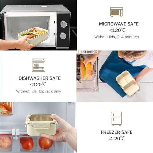 Vue 2 de Diboniur Lunch Box Bento