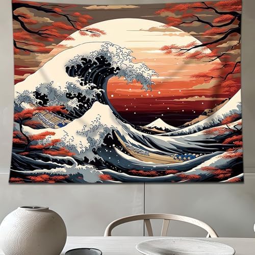 Vue 6 de Aprophic Ukiyoe Tapisserie Mont