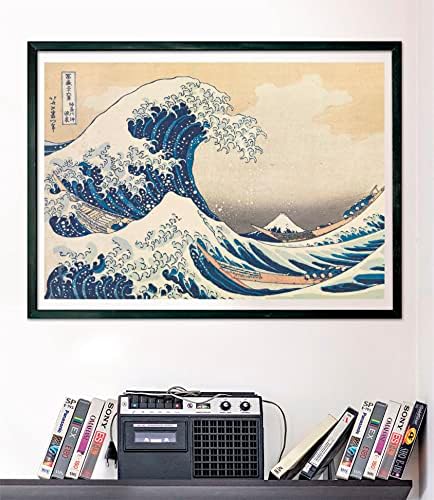 Vue 7 de Clementoni Puzzle Hokusai La