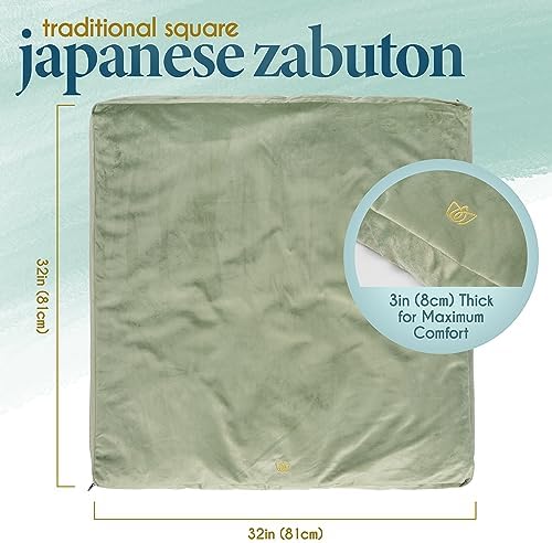 Vue 4 de Florensi Zabuton Tapis De