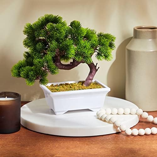 Vue 3 de Arbre Bonsai Artificiel Faux