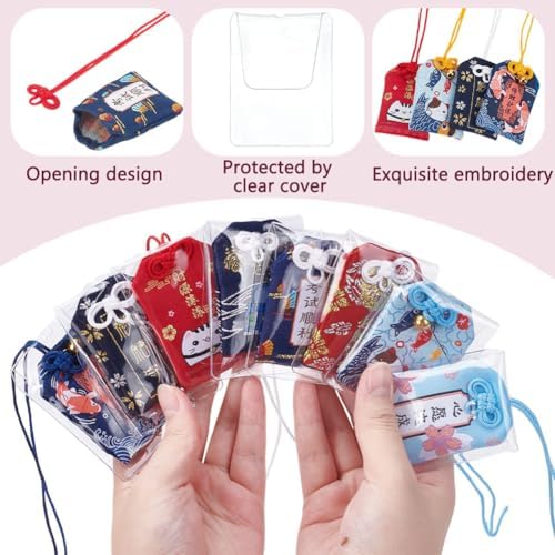 Vue 2 de Webeedy Pcs Japonais Omamori