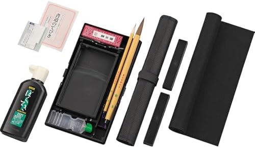 Vue 2 de Kuretake Kit De Calligraphie