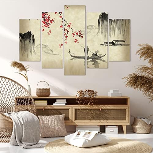 Vue 4 de Moderne Impression Sur Toile