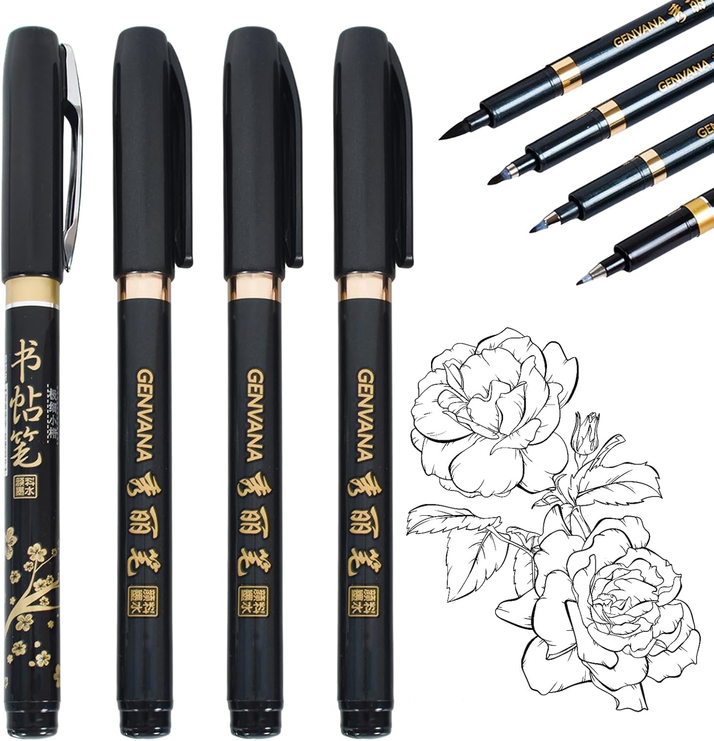 Lot De Stylos Japonais