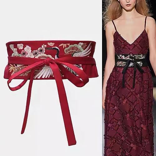 Vue 2 de Ceinture Obi Japonaise Pour
