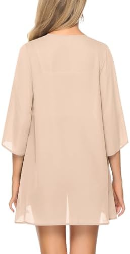 Vue 3 de Cardigan Dete Femme Manches