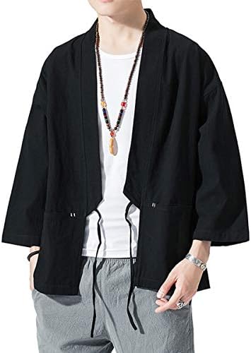 Vue 3 de Kimono Cardigan Noragi Veste