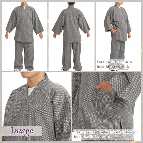 Vue 3 de Samue Kimono De Travail