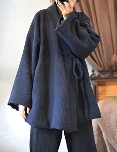 Vue 5 de Femme Hanten Veste Kimono