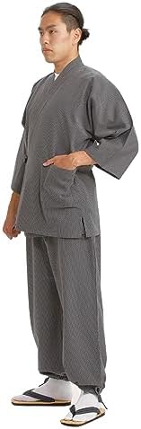 Vue 7 de Samue Kimono De Travail