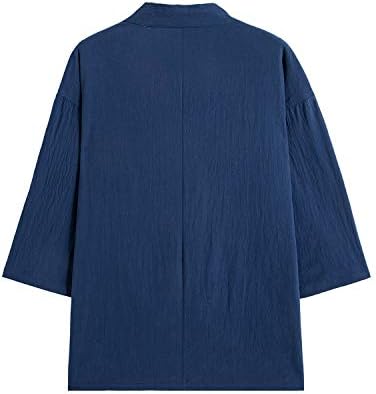 Vue 2 de Veste Kimono Japonaise Yukata