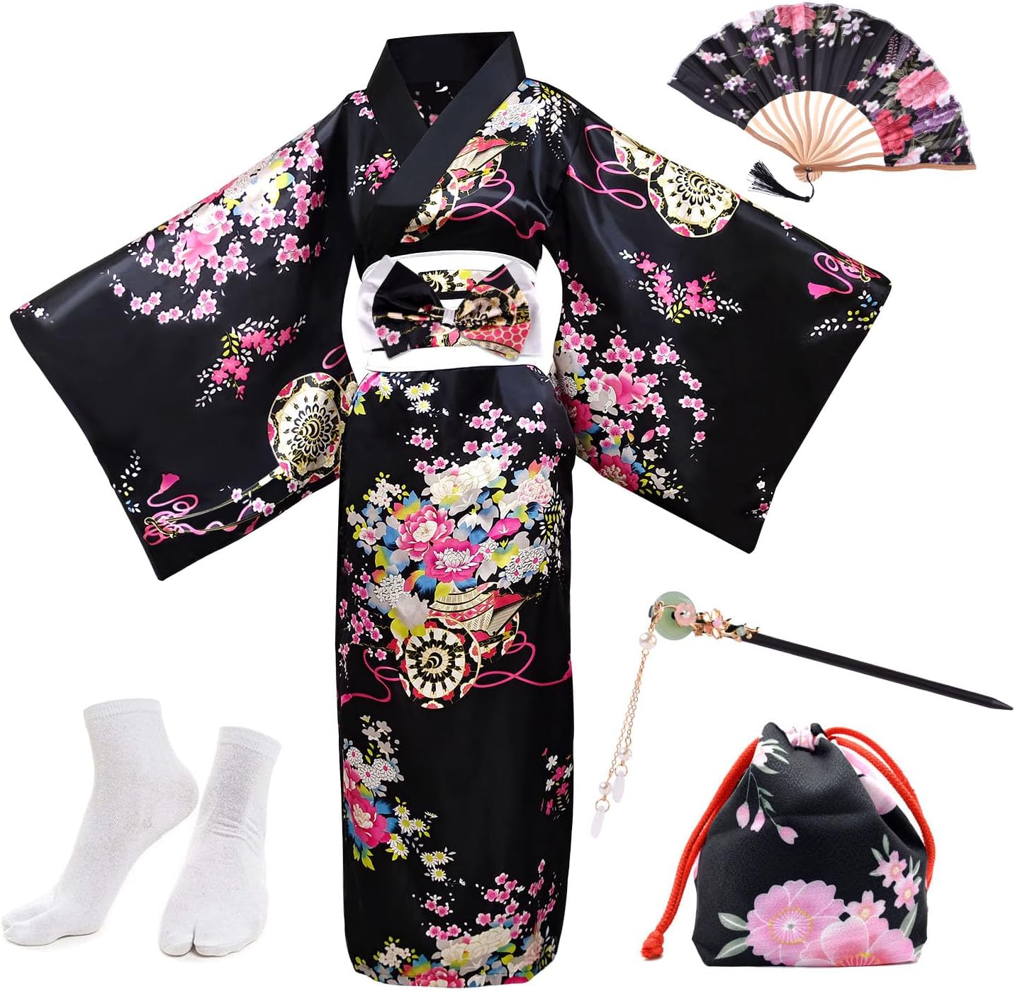 Pcs Robe Japonaise Geisha