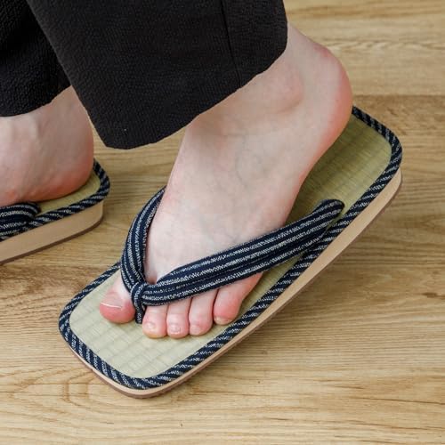 Vue 2 de Sandales Traditionnelles Japonaises En