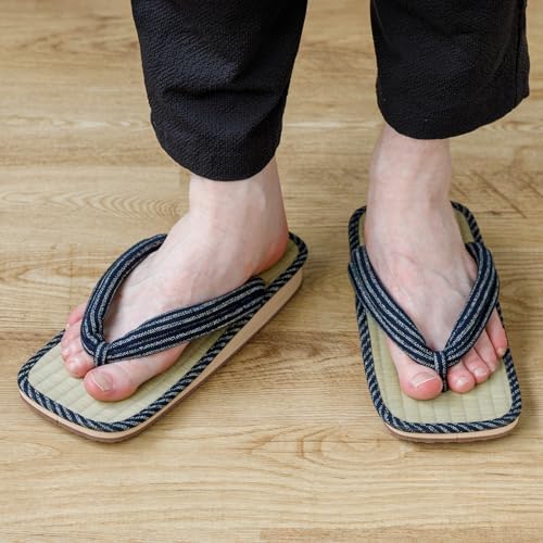 Vue 3 de Sandales Traditionnelles Japonaises En